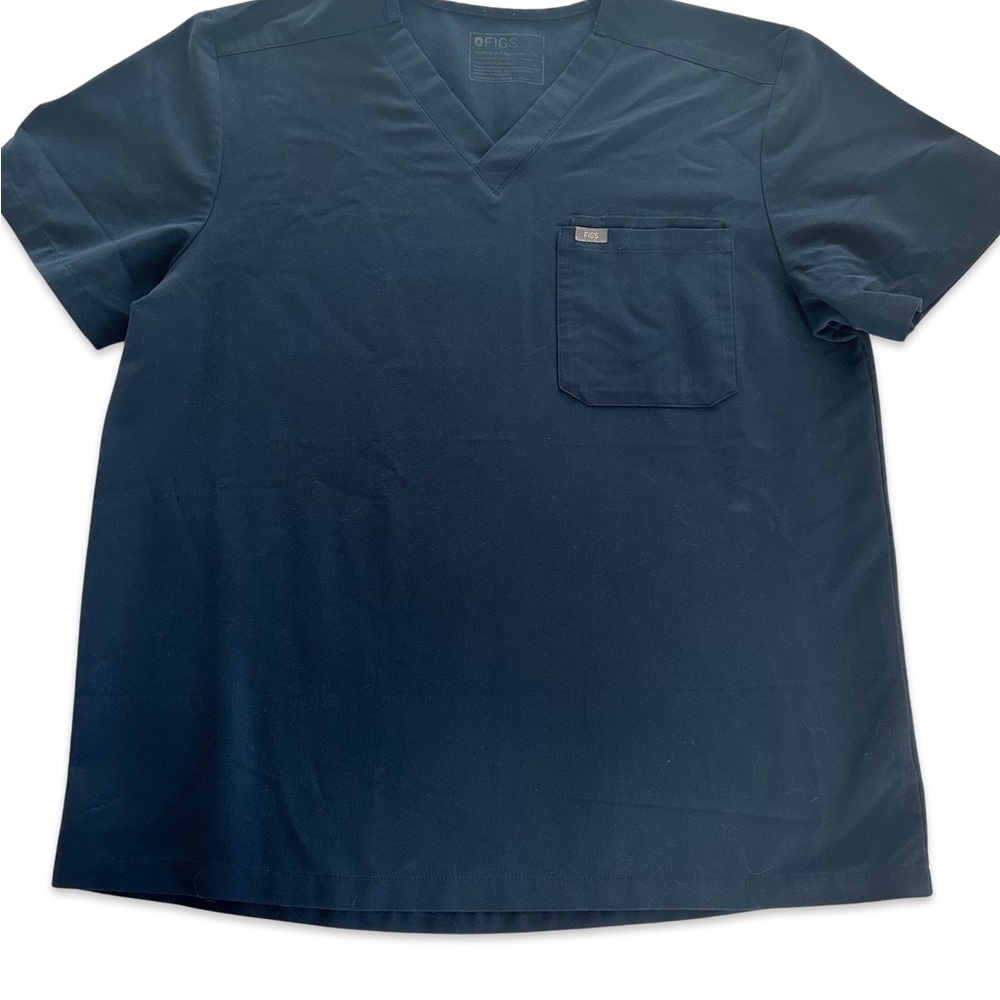 Figs XL Leon Top Navy Blue